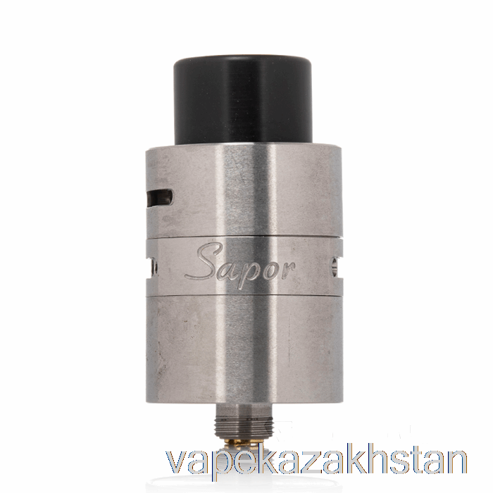 Vape Smoke Sapor V2 RDA by Wotofo - 22/25mm Two-Post 22mm Version - Black